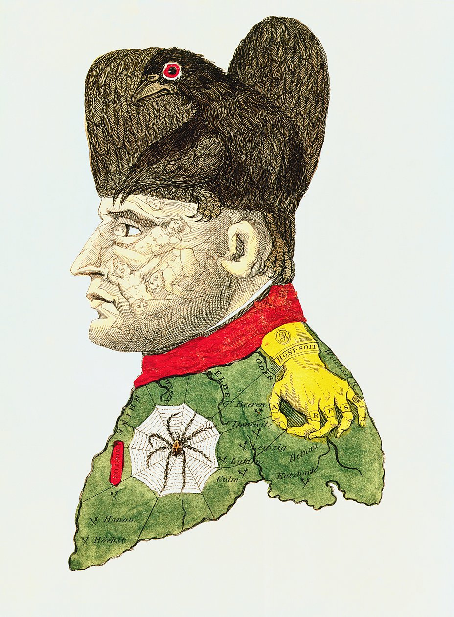拿破仑·波拿巴漫画（1769-1821）（彩色版画） 作者 英语学校