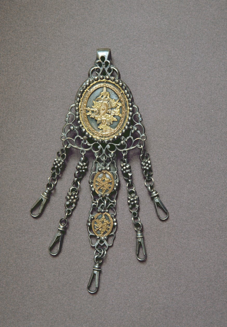 Chatelaine，18世纪晚期（钢铁） 作者 英语学校