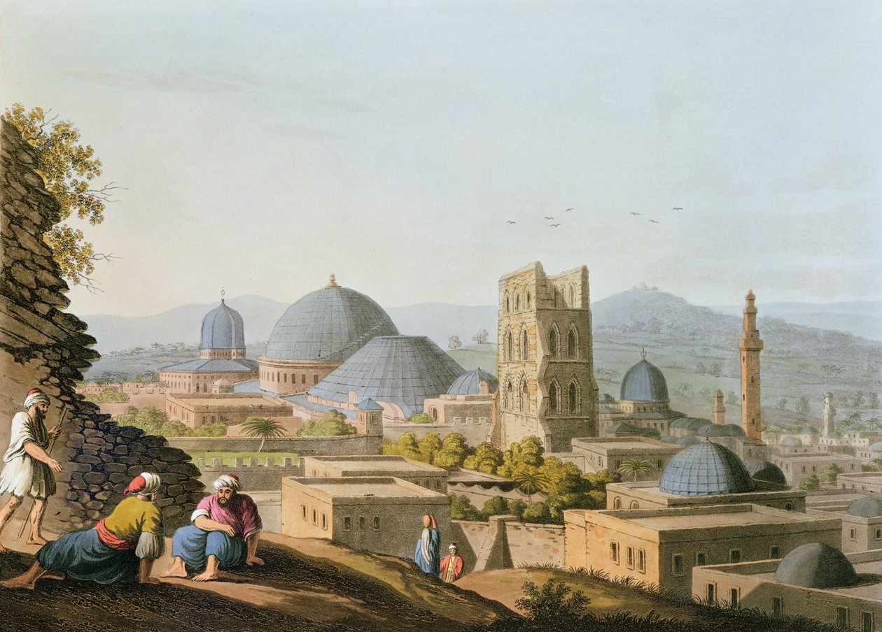 耶路撒冷城，1812年 作者 英语学校