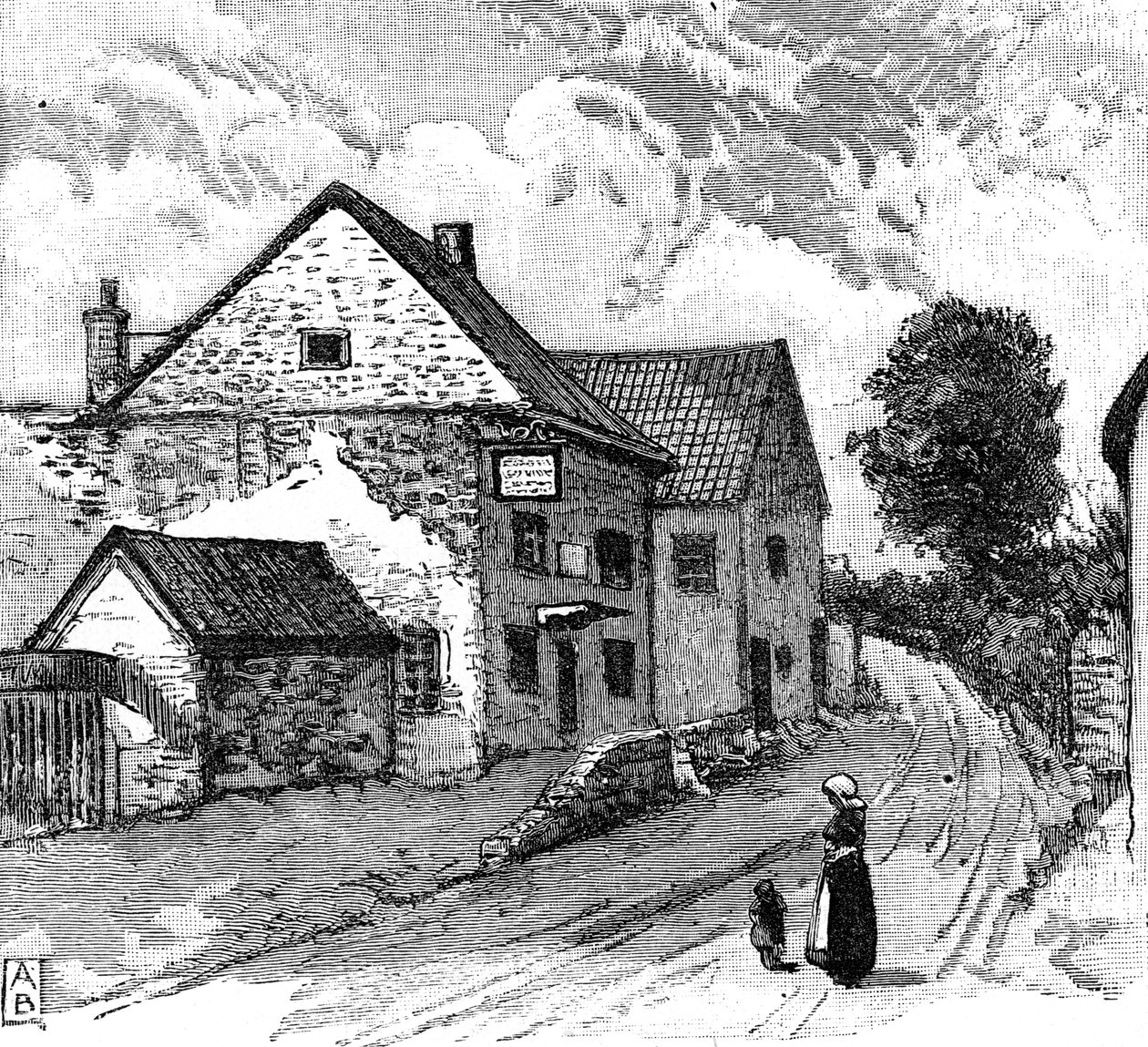 Coleridge的小屋，Nether Stowey 作者 英语学校