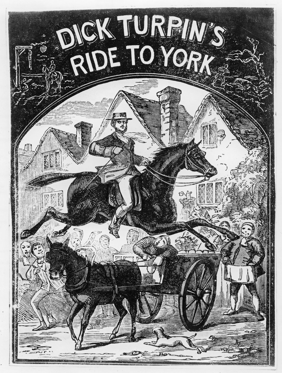 Dick Turpin（1705-39）乘车去约克 作者 英语学校