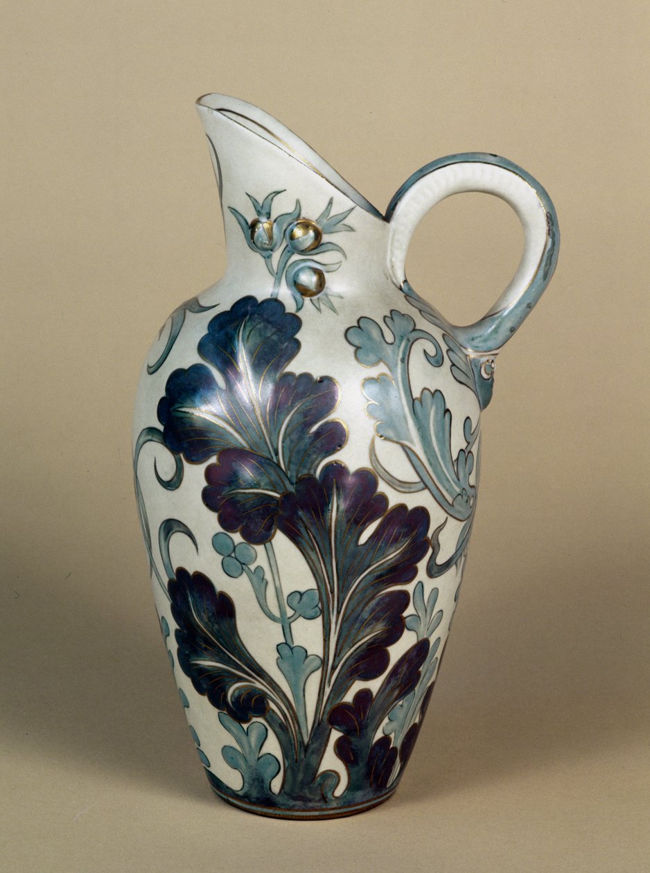Doulton Carrara Stone器壶，1890年（陶瓷） 作者 英语学校