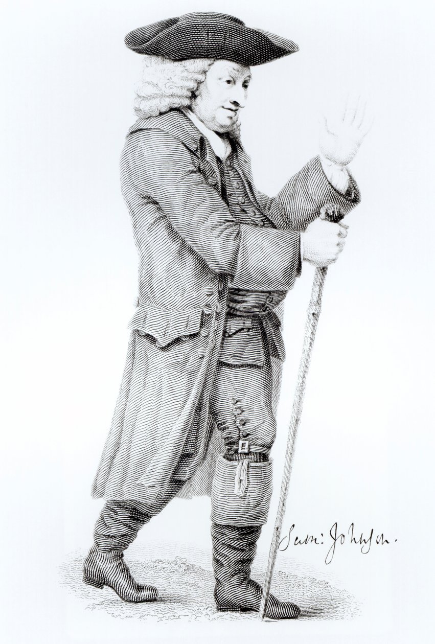 塞缪尔约翰逊博士（1709-84）（另见344380） 作者 英语学校