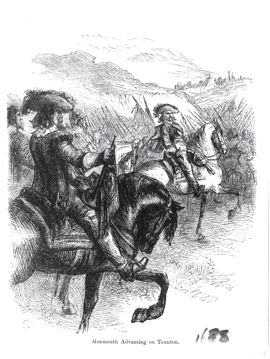 蒙茅斯公爵（1649-85）在汤顿上升 作者 英语学校