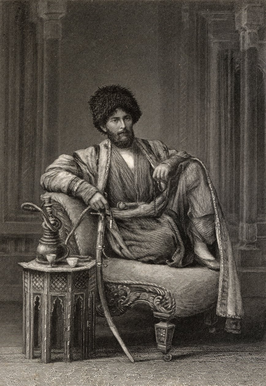 Edmond O&39;Donovan，“Merv，A Adventures and Captivity”的插图，于1883年出版 作者 英语学校