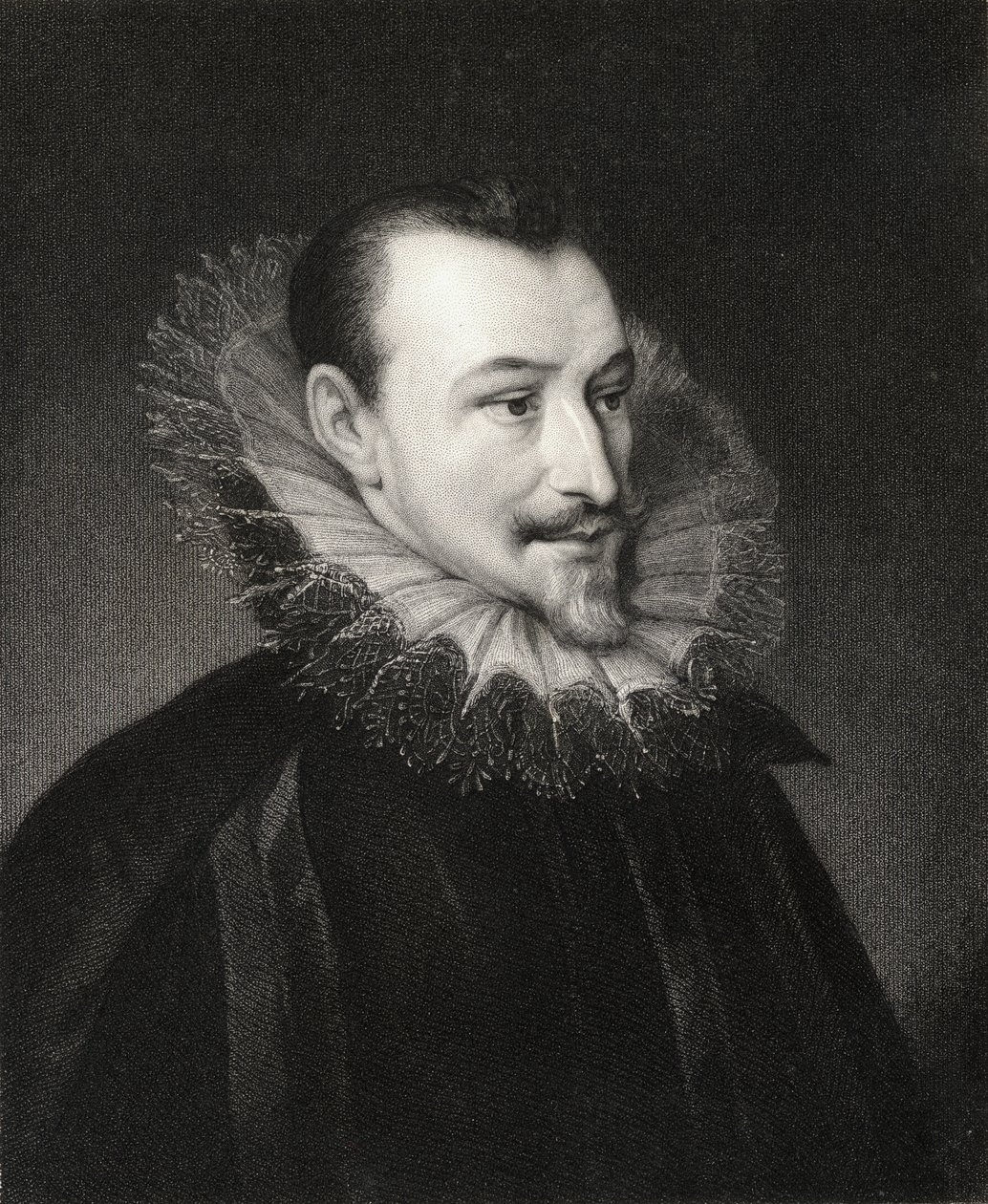Edmund Spenser（c.15523-99）来自&39;肖像画廊&39;，于1833年出版 作者 英语学校