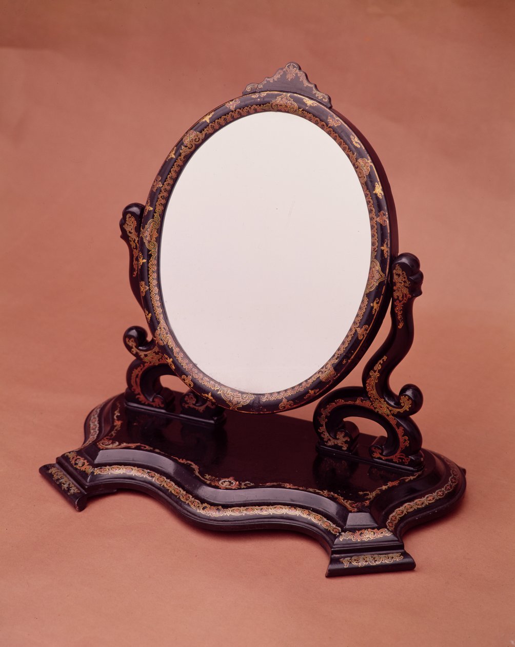镀金的纸质镜子，1890年 作者 英语学校