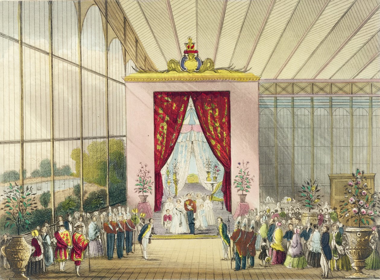 伟大的展览，1851年：她的Majestys Boudoir，由Chevanne，酒吧。通过Read＆Co。 作者 英语学校