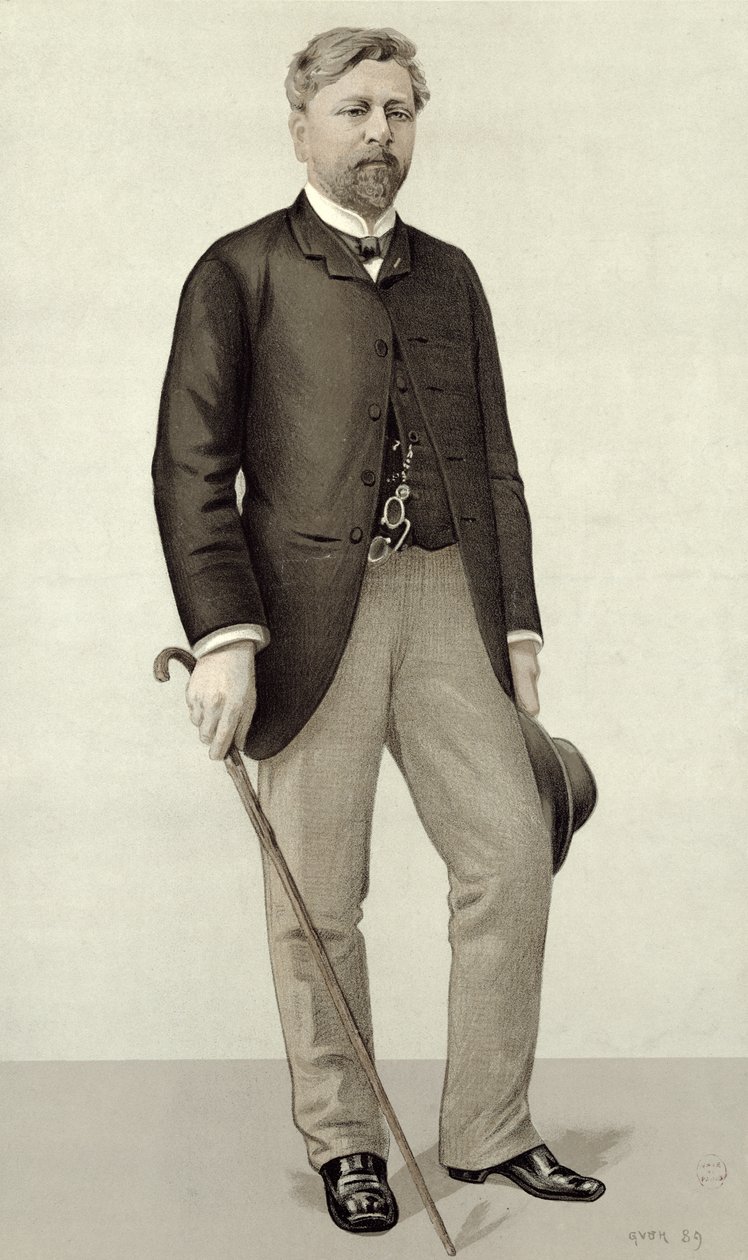 古斯塔夫·埃菲尔（1832-1923）来自“名利场”，1889年5月11日 作者 英语学校