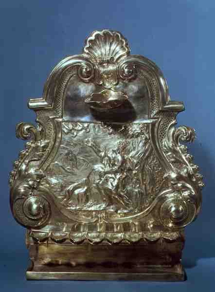 Hanukah Lamp，由John Ruslen制作，1709（银色） 作者 英语学校