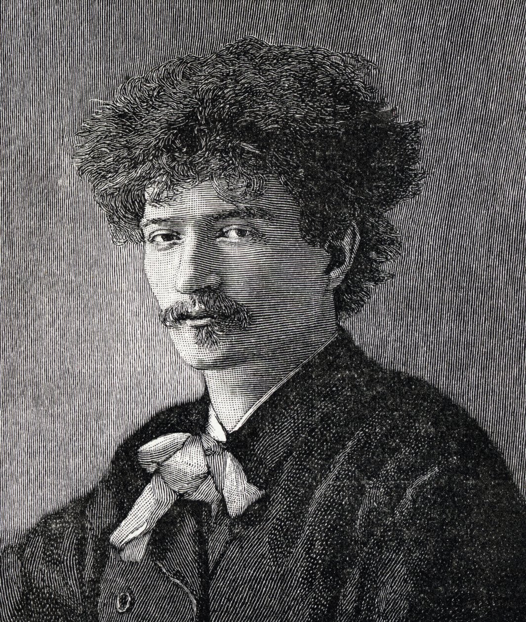 Ignacy Jan Paderewski，来自&39;The English Illustrated Magazine&39;，1891-92 作者 英语学校