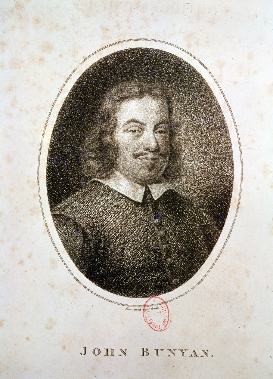John Bunyan（1628-88）由John Collier雕刻 作者 英语学校