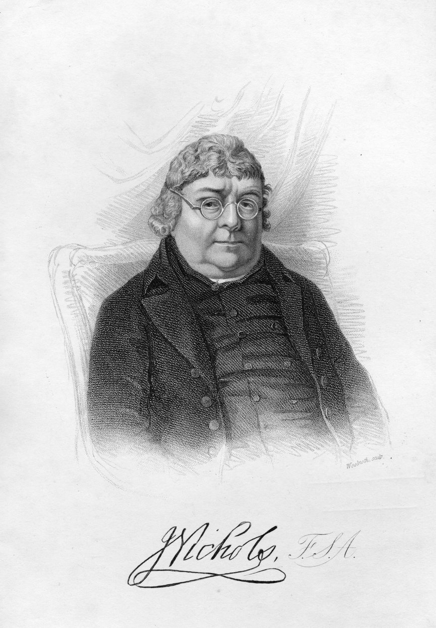 John Nichols，由Woolnoth雕刻 作者 英语学校