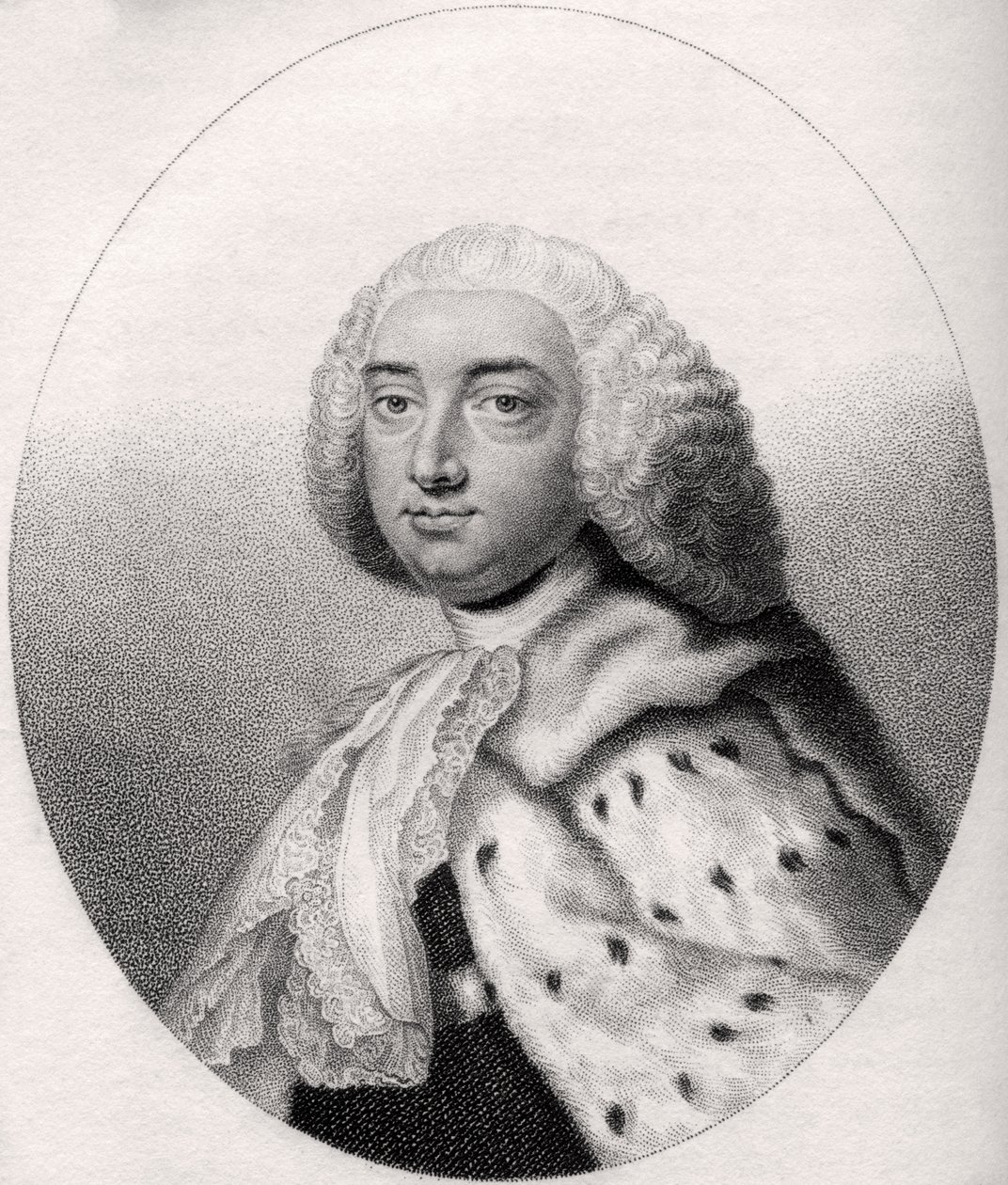 John Perceval，由Freeman雕刻，插图来自&39;皇家和贵族作者目录，第五卷&39;，于1806年出版 作者 英语学校