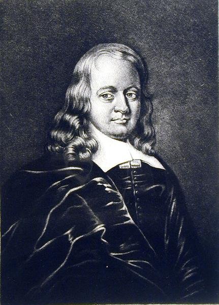 John Thurloe（1616-68）英国历史上杰出人物肖像的插图，由Robert Dunkarton（1744-c.1817）（mezzotint）刻。 作者 英语学校
