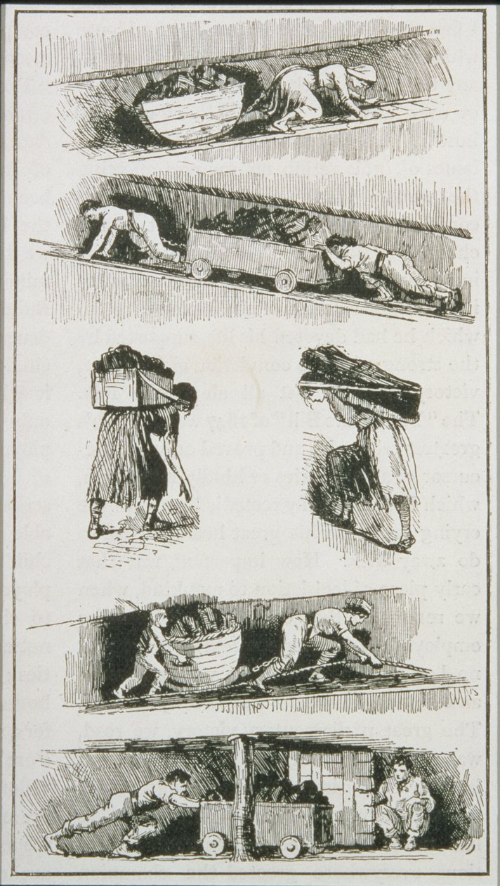 1843年以前煤矿的劳动者（包括妇女和儿童） 作者 英语学校
