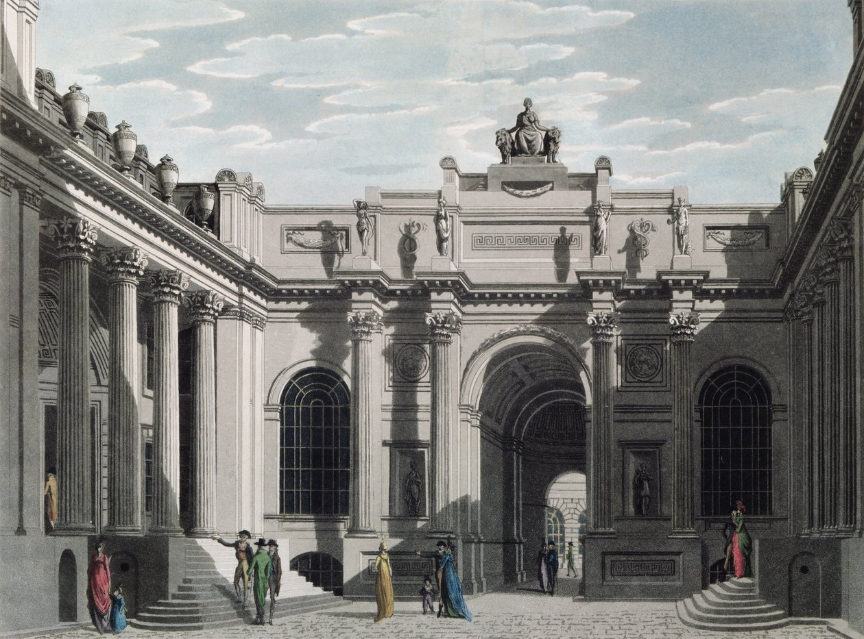 Lothbury Court，英格兰银行1801 作者 英语学校