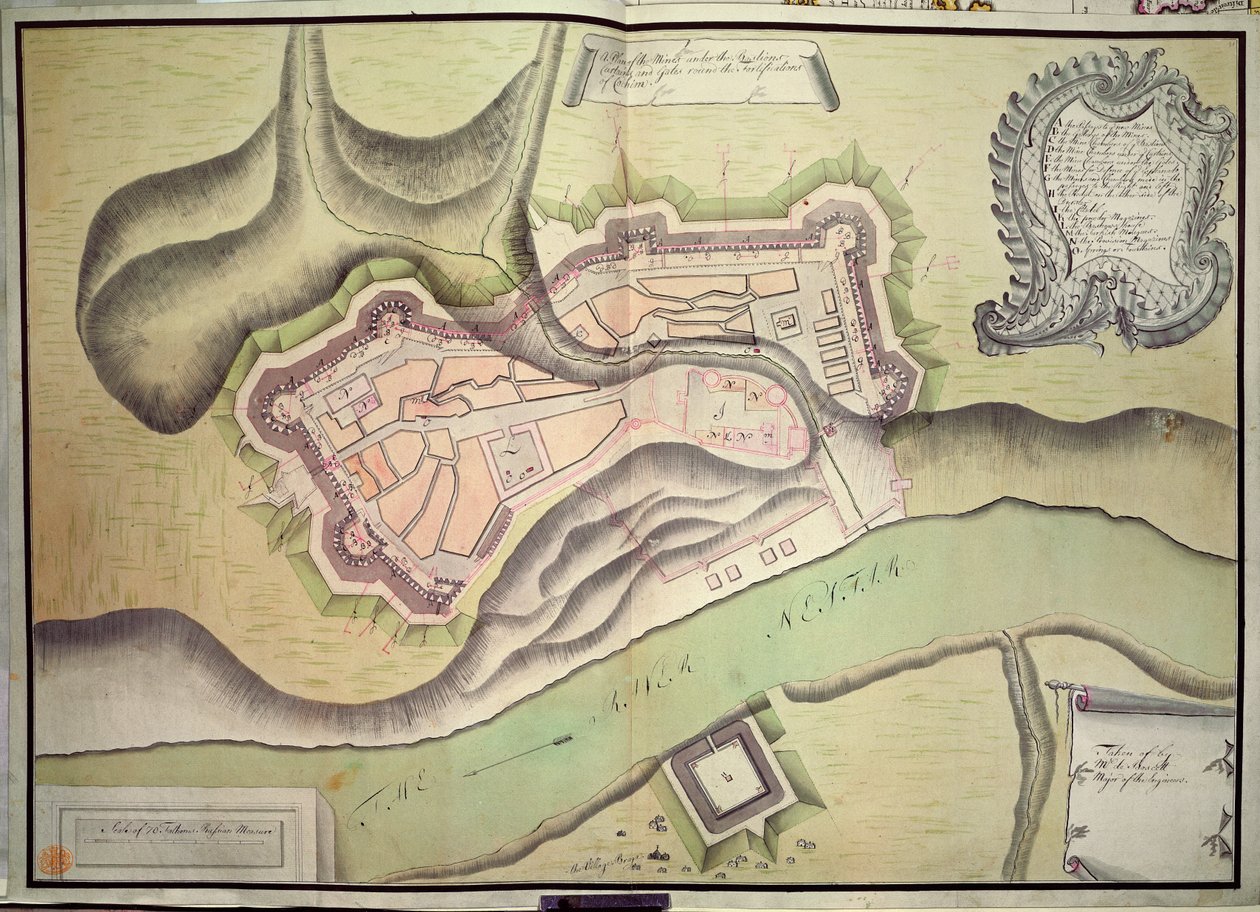 印度科钦地图（纸上墨水） 作者 英语学校