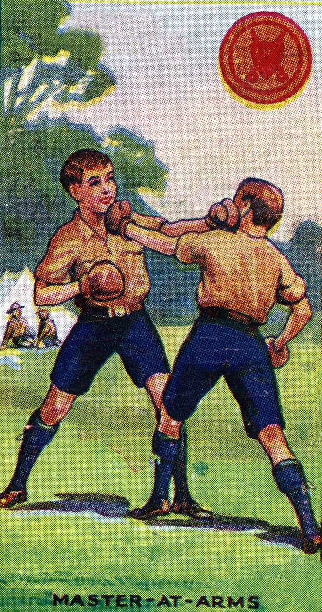 1923年，“武器大师”侦察兵徽章 作者 英语学校