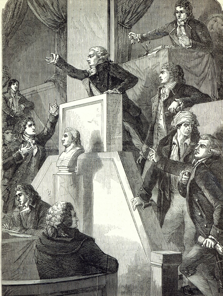 1791年国民议会会议 作者 英语学校