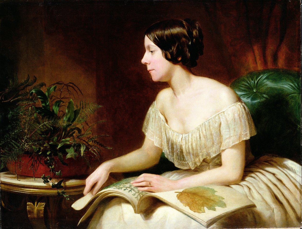 安妮普拉特小姐（1806-93），着名的植物学家 作者 英语学校
