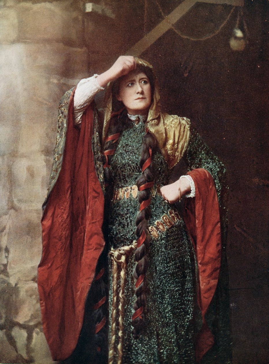 Ellen Terry小姐（1847-1928），来自Window＆Grove的一张照片 作者 英语学校
