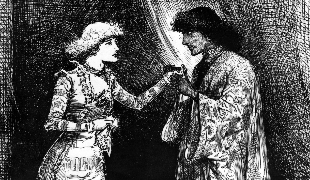 Ellen Terry小姐是Desdemona，Irving先生是Othello 作者 英语学校
