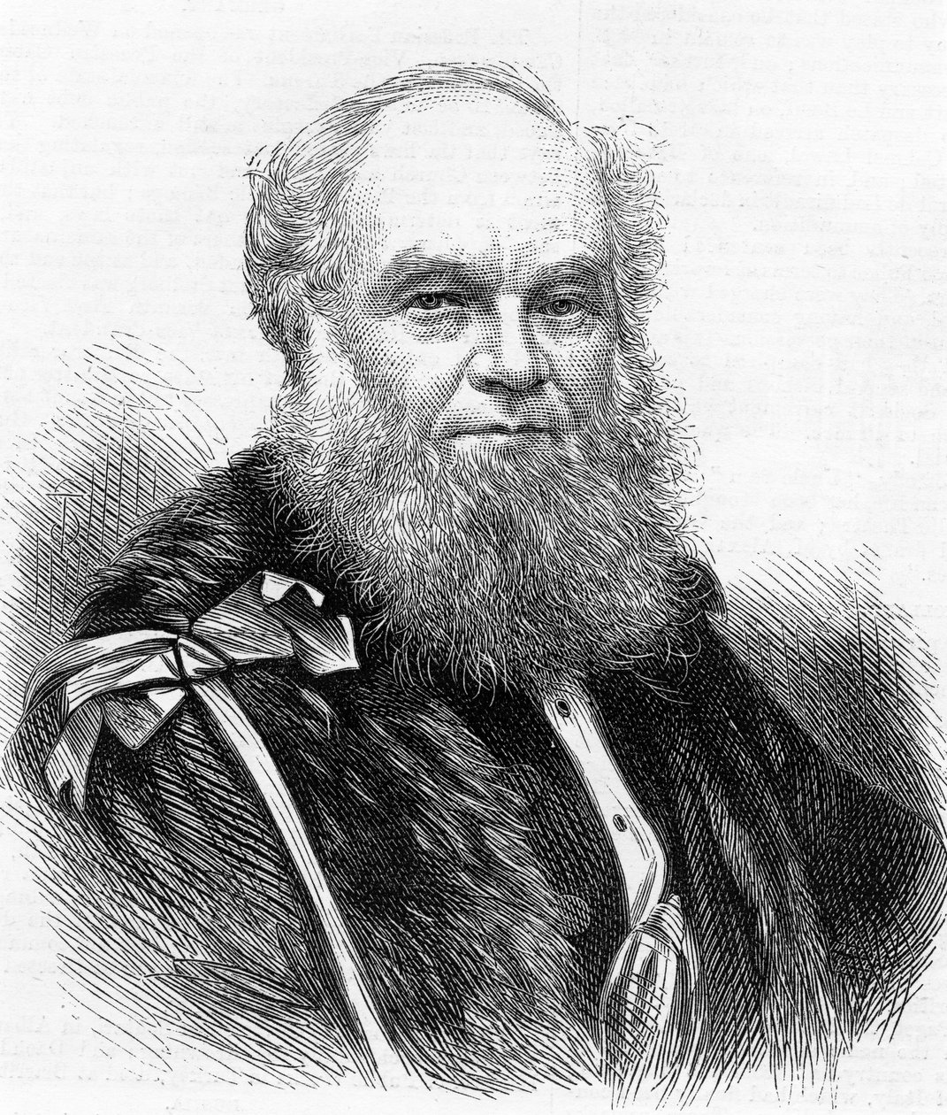 Alderman先生和Sheriff Whetham先生，1873年“伦敦新闻画报”的插图 作者 英语学校
