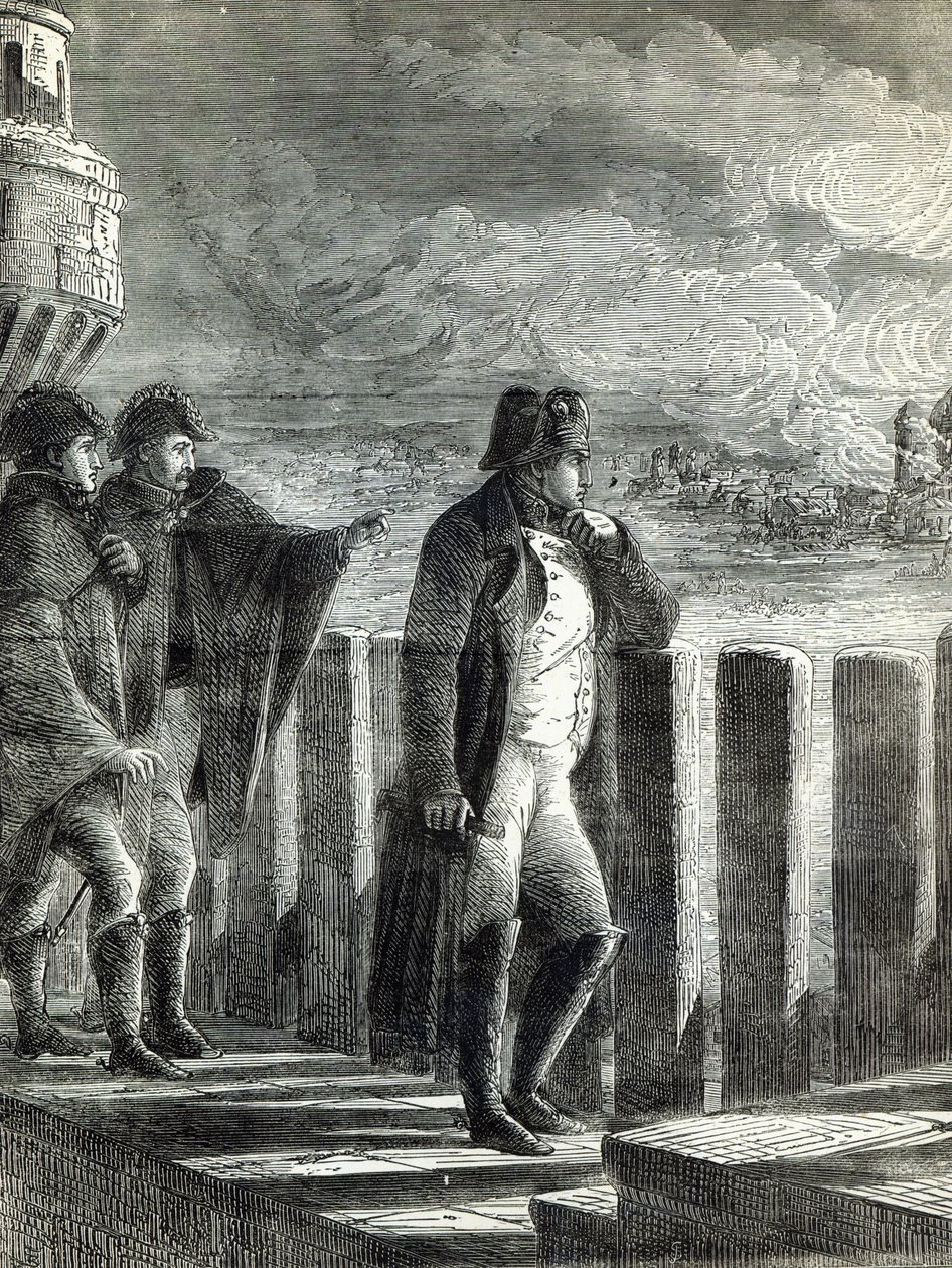 拿破仑在1812年观看莫斯科之火 作者 英语学校