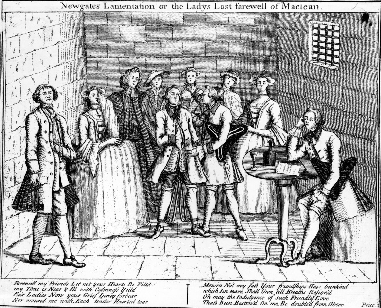 纽卡特的哀悼，或1750年麦克莱恩的女人最后的告别 作者 英语学校