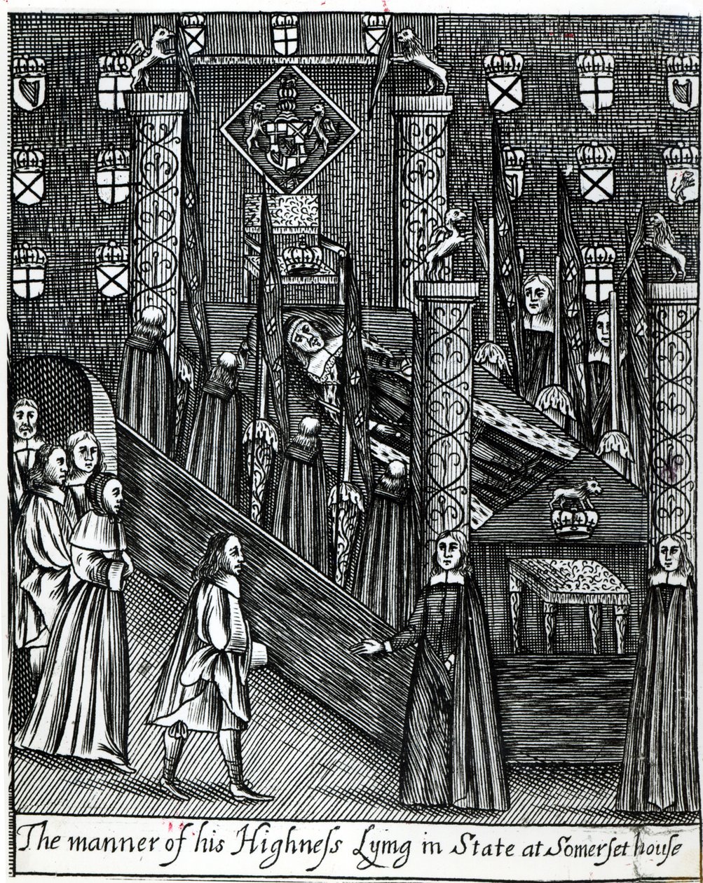 奥利弗克伦威尔（1599-1658）在州，第1658年 作者 英语学校