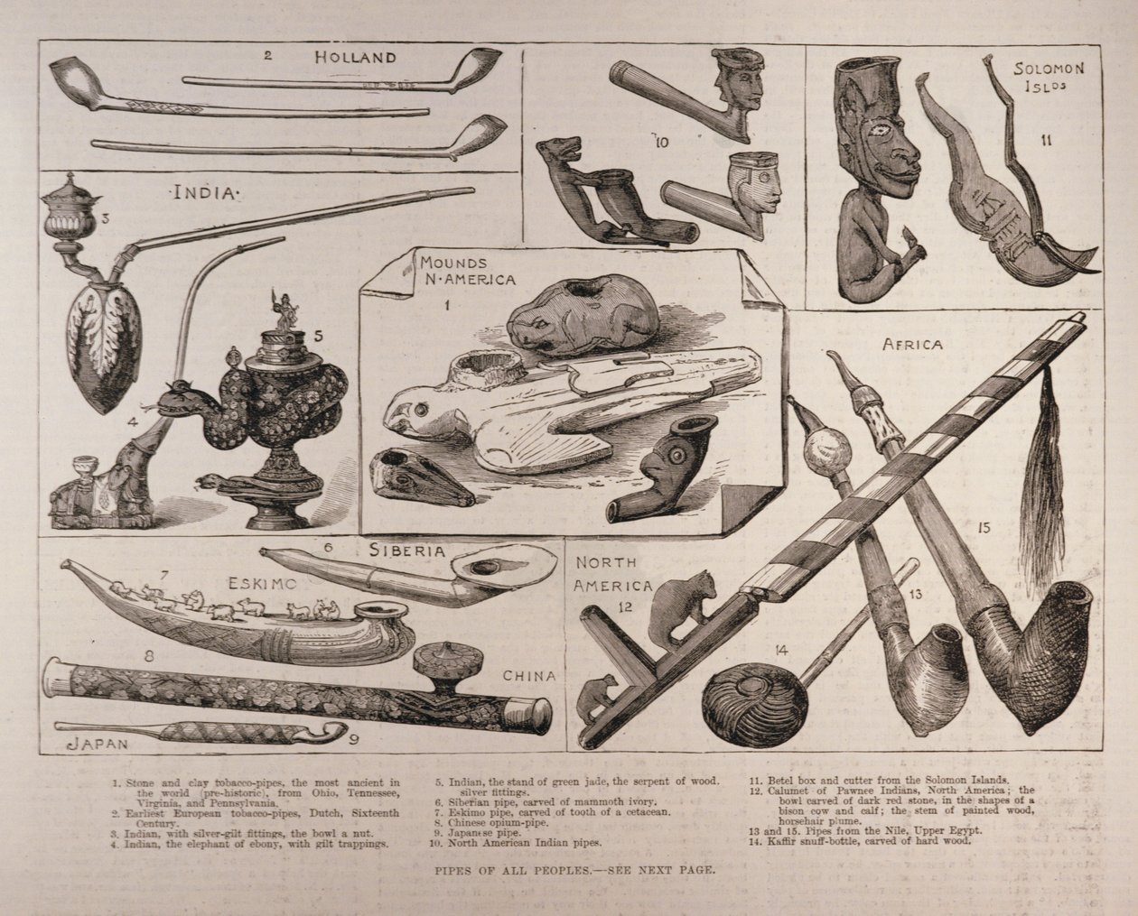 所有人民的管道，来自&39;The Illustrated London News&39;，1882年2月25日 作者 英语学校