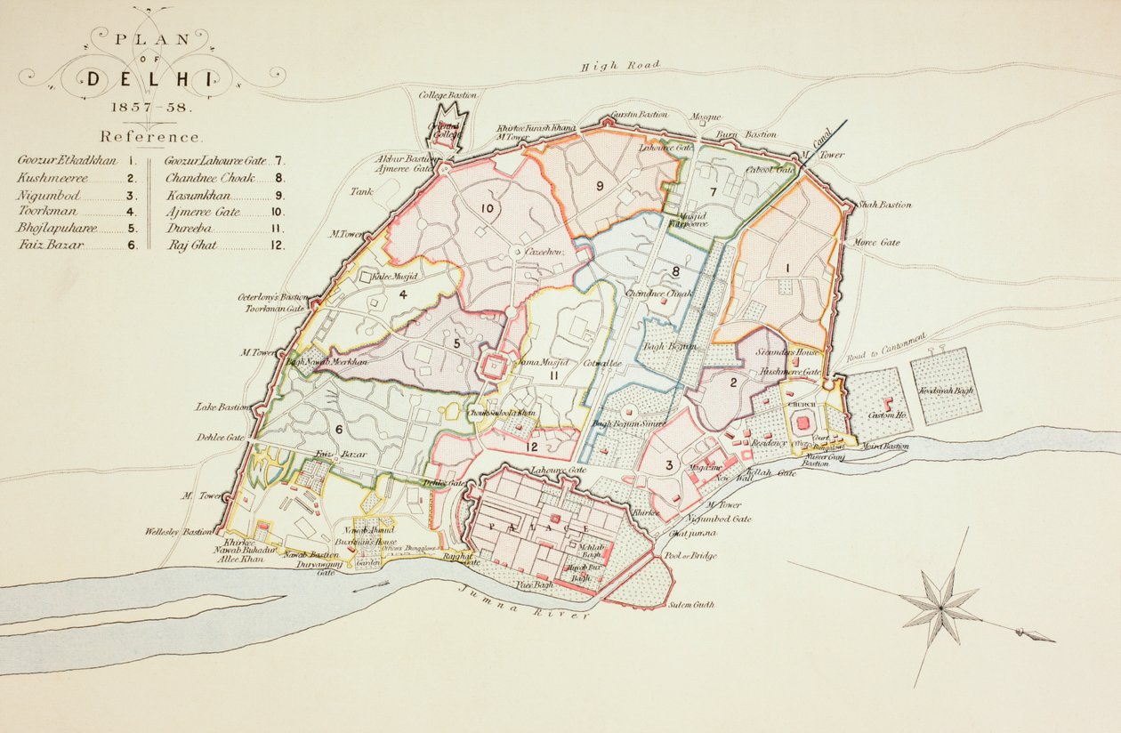 1883年德里计划 作者 英语学校