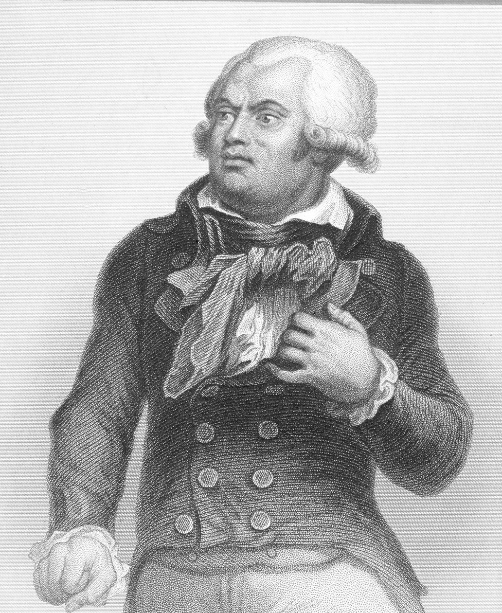 Georges Danton的肖像（1759-94） 作者 英语学校