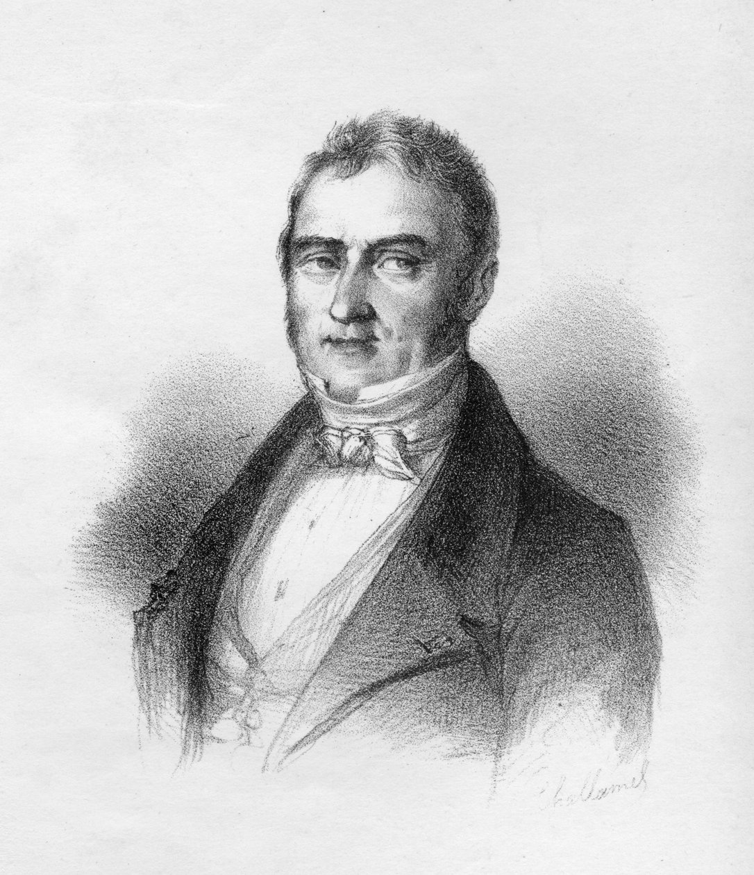 Jacques Laffitte的肖像 作者 英语学校