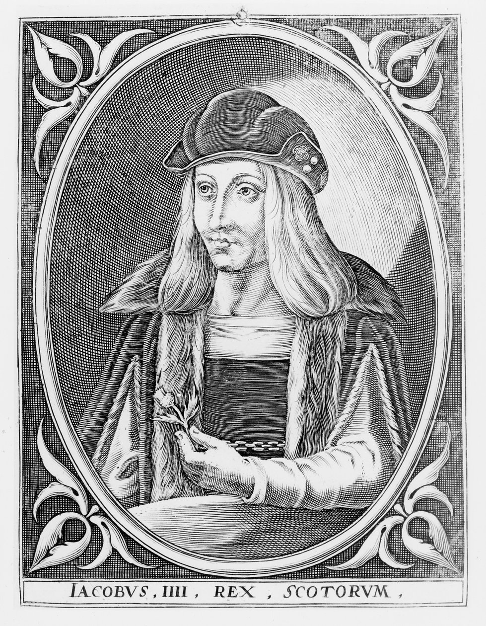 苏格兰詹姆斯四世的肖像（1473-1513） 作者 英语学校