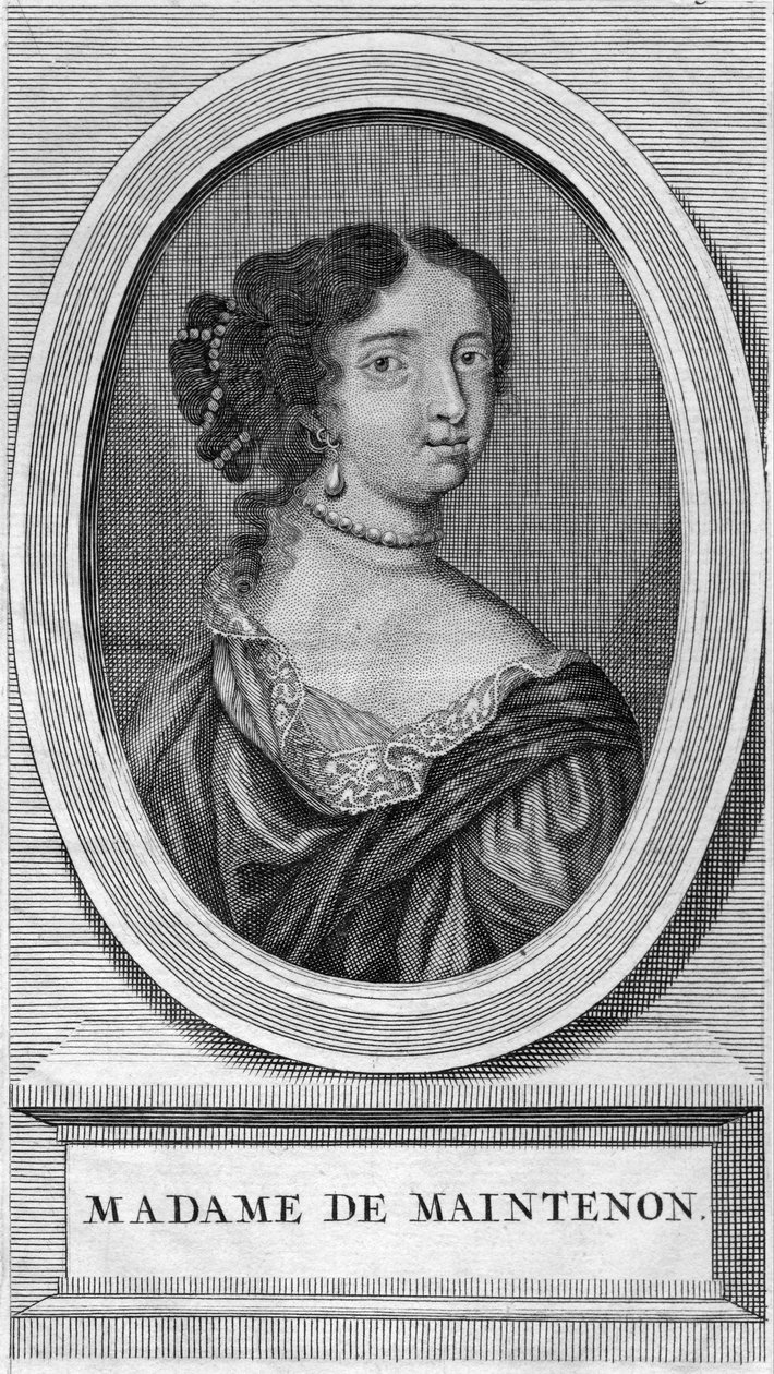 Madame de Maintenon的肖像 作者 英语学校