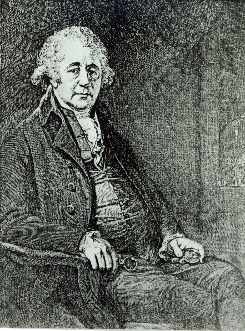 马修博尔顿的肖像（1728-1809） 作者 英语学校