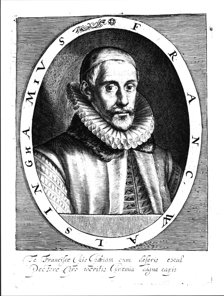 Francis Walsingham爵士的肖像（约1532-90） 作者 英语学校