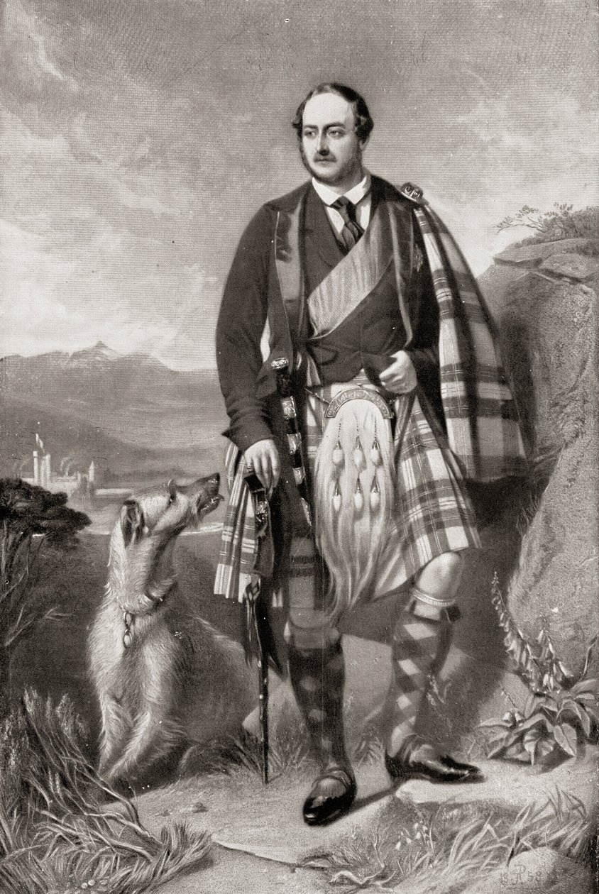 阿尔伯特亲王（1819-61）1858年 作者 英语学校