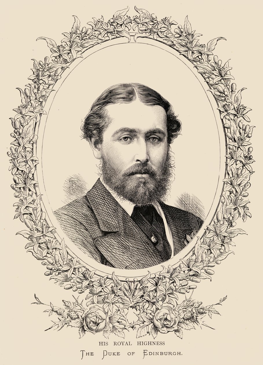 阿尔弗雷德王子（1844-1900）爱丁堡公爵和萨克森 - 科堡哥达 作者 英语学校