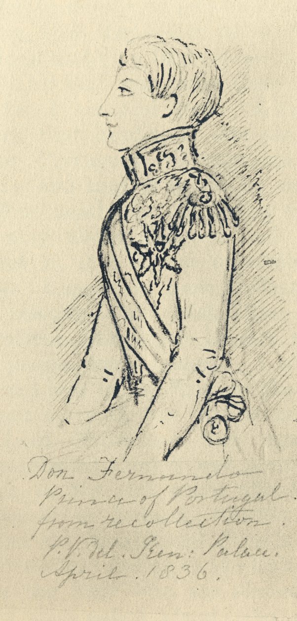 萨克森 - 科堡王子费迪南德（1816-85）葡萄牙国王陛下 作者 英语学校