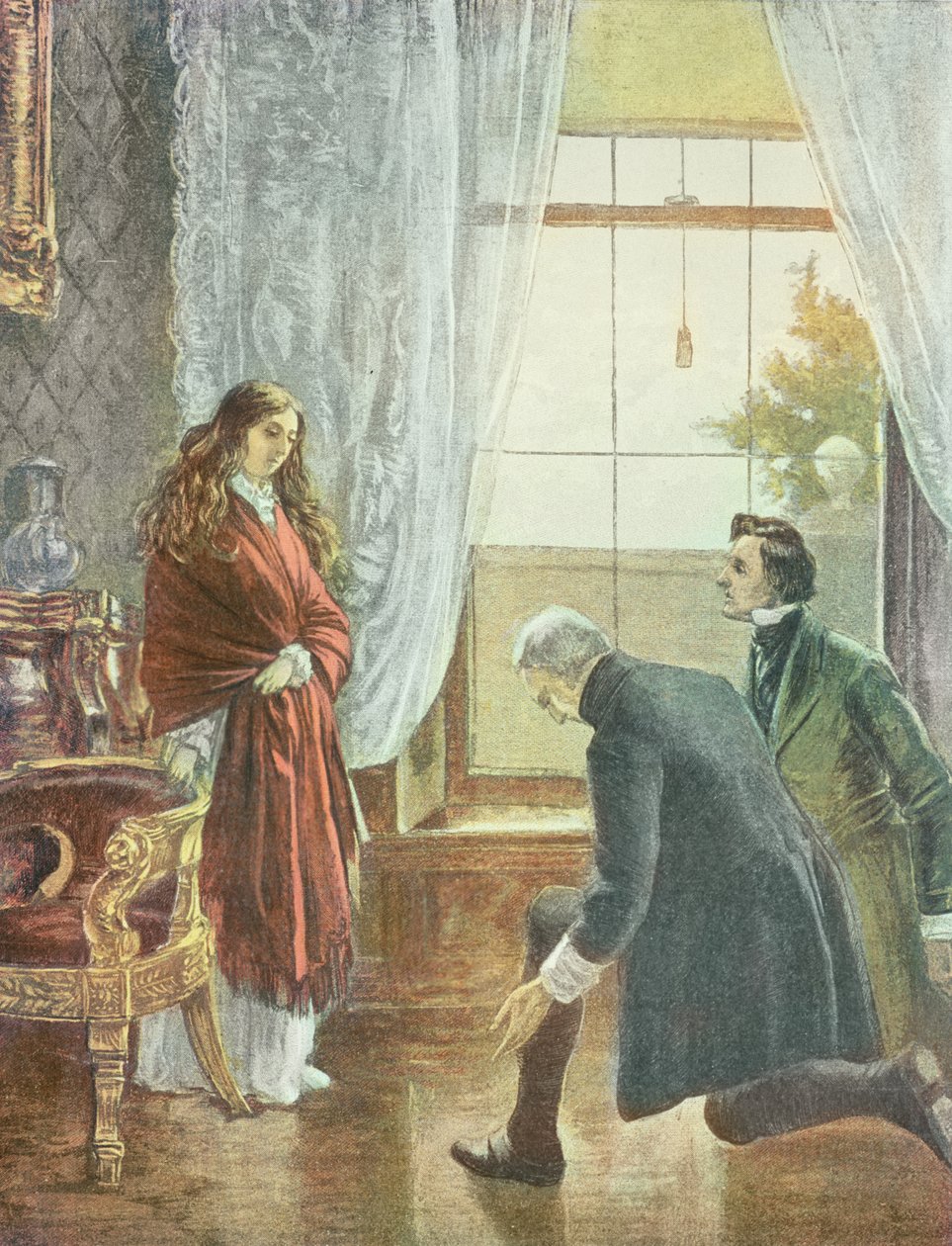维多利亚公主在1837年6月21日收到她登上王座的消息 作者 英语学校