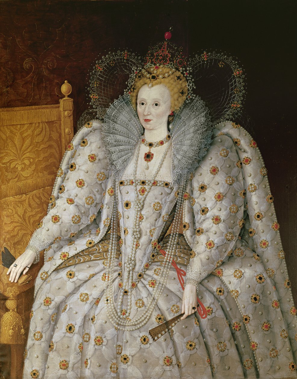 英格兰和爱尔兰的女王伊丽莎白一世（1533-1603） 作者 英语学校