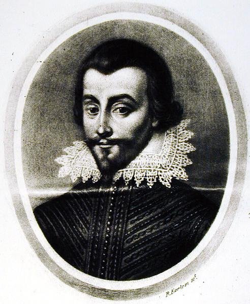 罗伯特塞西尔（c.1563-1612）索尔兹伯里的第一伯爵，英国历史上杰出人物肖像的插图，由理查德·埃洛姆（1743-1822）（mezzotint）刻。 作者 英语学校