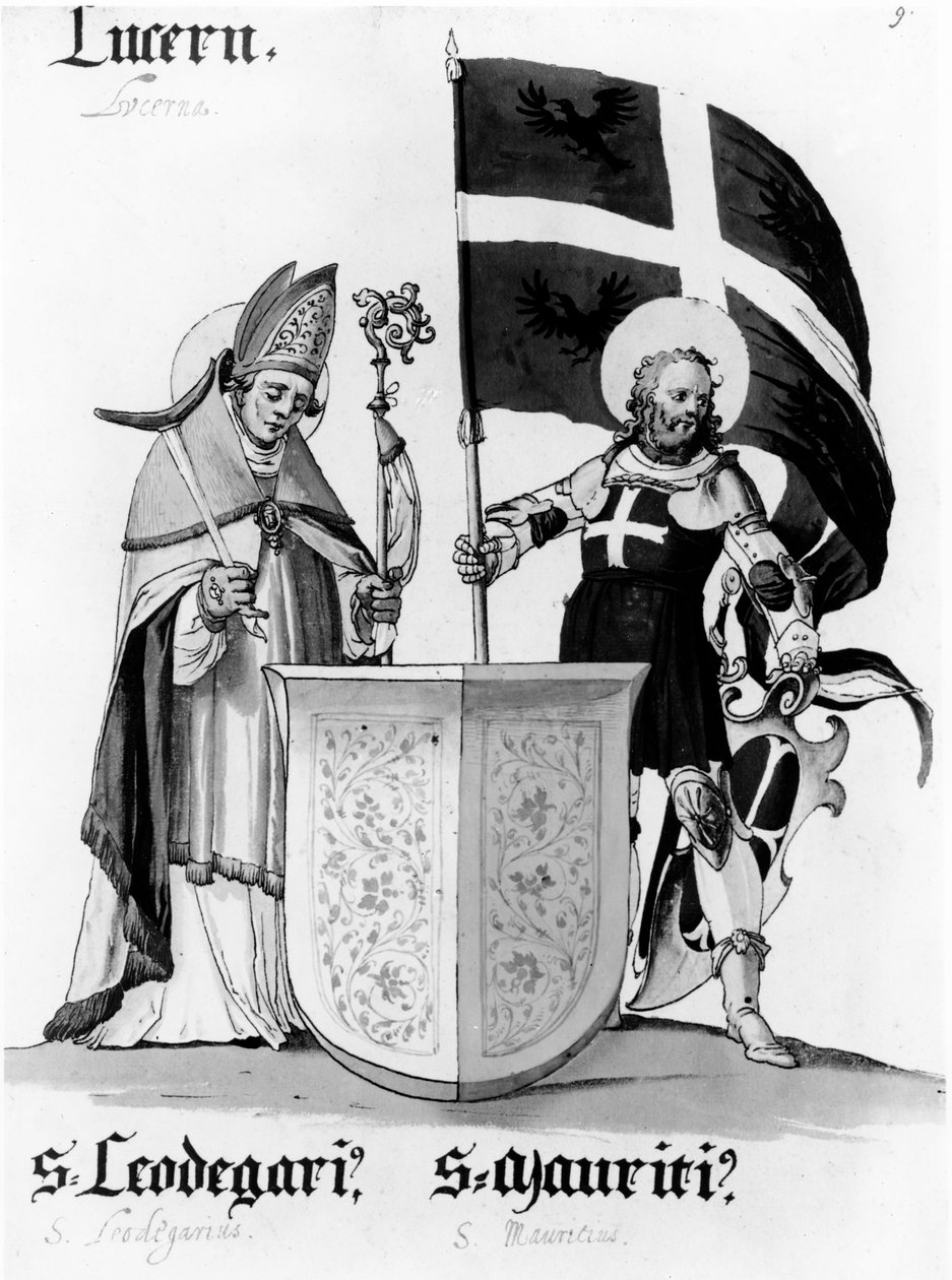 Saints Leodegarius和毛里求斯 作者 英语学校