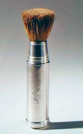 剃须刷，银色手柄，伦敦，1797（银色） 作者 英语学校