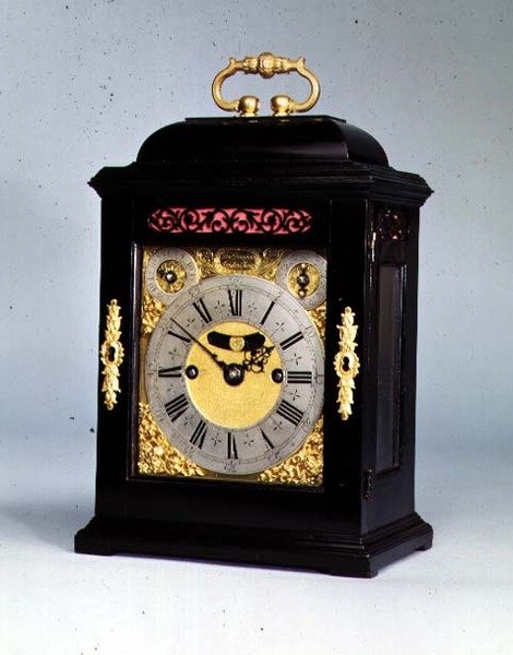 带有罢工重复的小支架时钟，作者：Thomas Tompion（1639-1713），第1710页 作者 英语学校