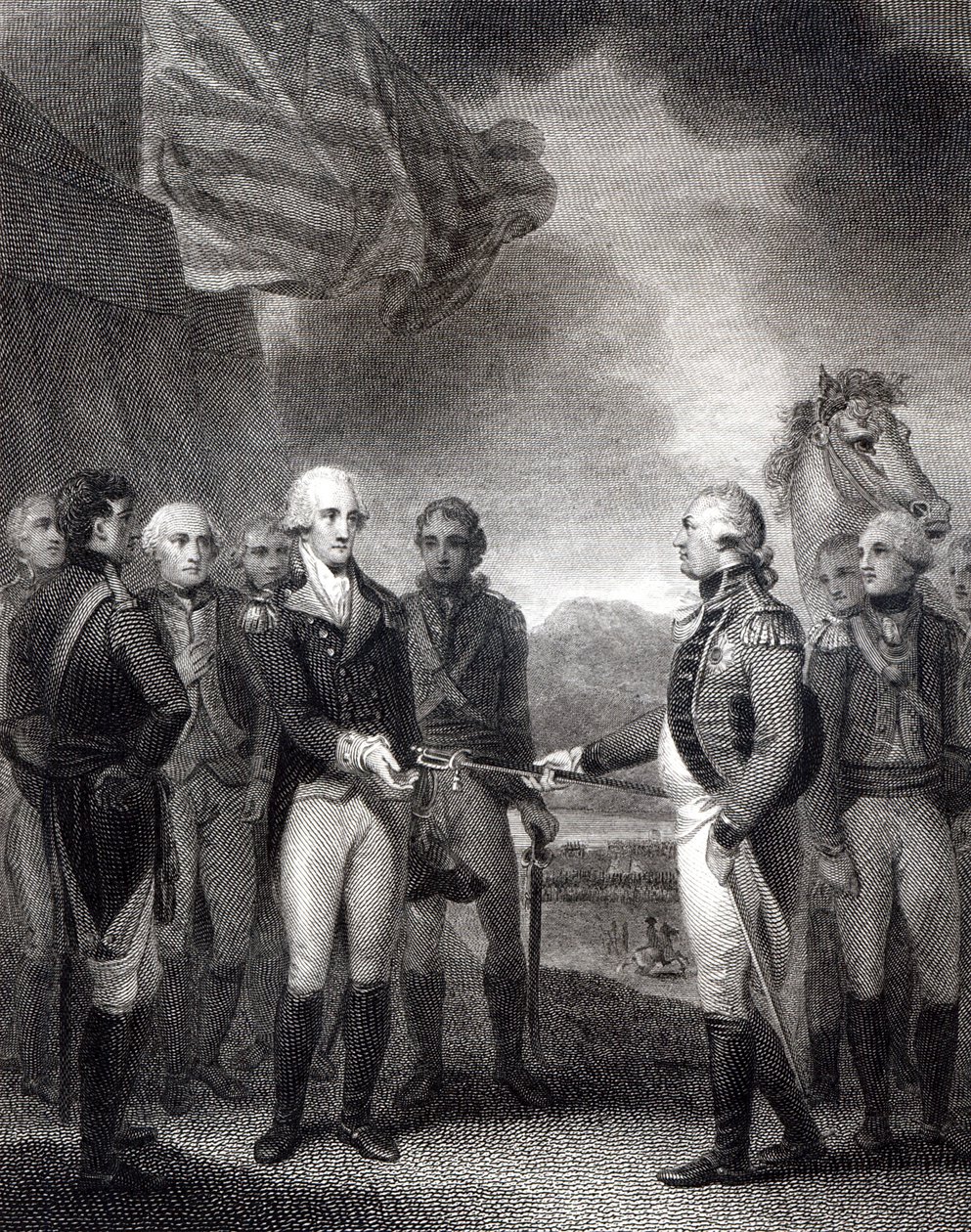 1781年，约克镇的康沃利斯勋爵投降 作者 英语学校