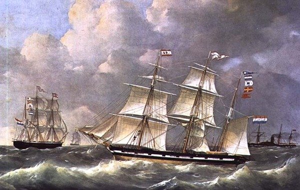 Barque`苏里南前Vereenigung 作者 英语学校